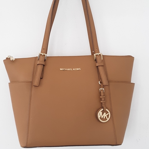 Michael kors Brown Leather Tote - great condition - Picture 1 of 13